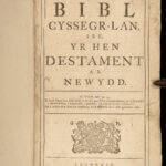 1769 WELSH Holy BIBLE Famed Baskett Wales James Phillips Jenkin Griffiths Family