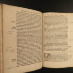 1561 GALEN Medicine Fevers Cures Jacques Dubois Sylvius Commentary Woodcuts RARE