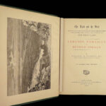 1886 Holy Land & Book BIBLE Illustrations MAP Damascus Lebanon Archaeology