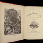 1879 Jules Verne 1st/1st Tribulations of Chinaman + Begum’s Fortune 2in1 Hetzel