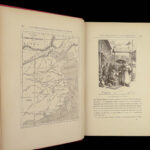 1879 Jules Verne 1st/1st Tribulations of Chinaman + Begum’s Fortune 2in1 Hetzel