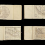 1843 EARLY AMERICA 19 MAPS Indians California PERU Brazil Oceania Illustrated 9v