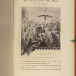 1879 Jules Verne 1st/1st Tribulations of Chinaman + Begum’s Fortune 2in1 Hetzel