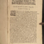 1598 RARE Holy BIBLE French Catholic Louvain Illustrated Woodcuts Apocrypha