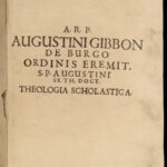 1669 IRISH Gibbon de Burgo Thomism Scholastica Counter Reformation Aquinas RARE