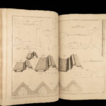 1645 Military Architecture 1ed FORTS Andreas Cellarius War Defenses Star Forts Vellum