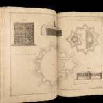 1645 Military Architecture 1ed FORTS Andreas Cellarius War Defenses Star Forts Vellum