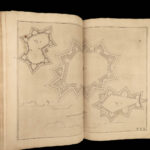 1645 Military Architecture 1ed FORTS Andreas Cellarius War Defenses Star Forts Vellum