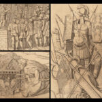 1686 GREEK & ROMAN Military Dutch Netherlands Wars Elephants Woodcuts Paffenrode