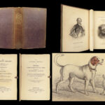 1840 DOGS Naturalists Jardine Mammalia Canine Wolves Fox Illustrated Veterinary