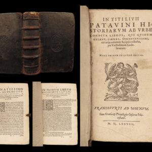 1578 LIVY History of Rome Ab Urbe Condita Caesar Punic WARS Feyerabend Godelevaeus
