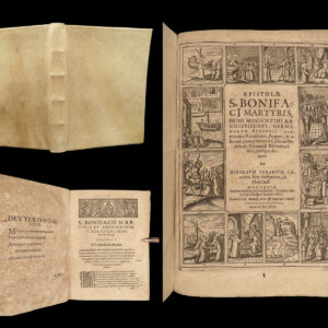 1629 Epistolae of Saint Boniface Patron of Germania English Monks Popes Serarius