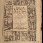 1629 Epistolae of Saint Boniface Patron of Germania English Monks Popes Serarius