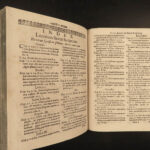 1680 RARE Franciscan Fortunat Hueber Solemnis Sublimis Bible Devotional Vellum
