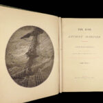 1887 FOLIO Rime of Ancient Mariner Coleridge Gustave Dore & Paton Illustrated