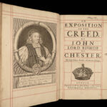 1683 Apostle’s Creed Anglican Church England John Pearson Bible FOLIO Theology