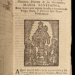 1685 Carmelite MIRACLES Catalonia Girona SPAIN Catalan Dominican Taix WOODCUTS