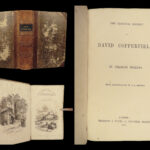 1850 David Copperfield 1ed Charles Dickens Illustrated English Browne Literature