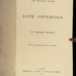 1850 David Copperfield 1ed Charles Dickens Illustrated English Browne Literature