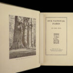 1901 John Muir 1ed Our National Parks Geography Yellowstone Yosemite Illustrated