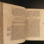 1694 Hippocrates Medicine SECRETS Aphorisms Surgery Galen Genga Commentary Roma