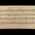 1787 Irish Hymnal DUBLIN Ireland Hymns Church MUSIC Song Old 100th Doxology RARE