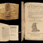 1603 Charlemagne & Louis Pious St Ansegisus FRANKS Monasticism Benedict Levita