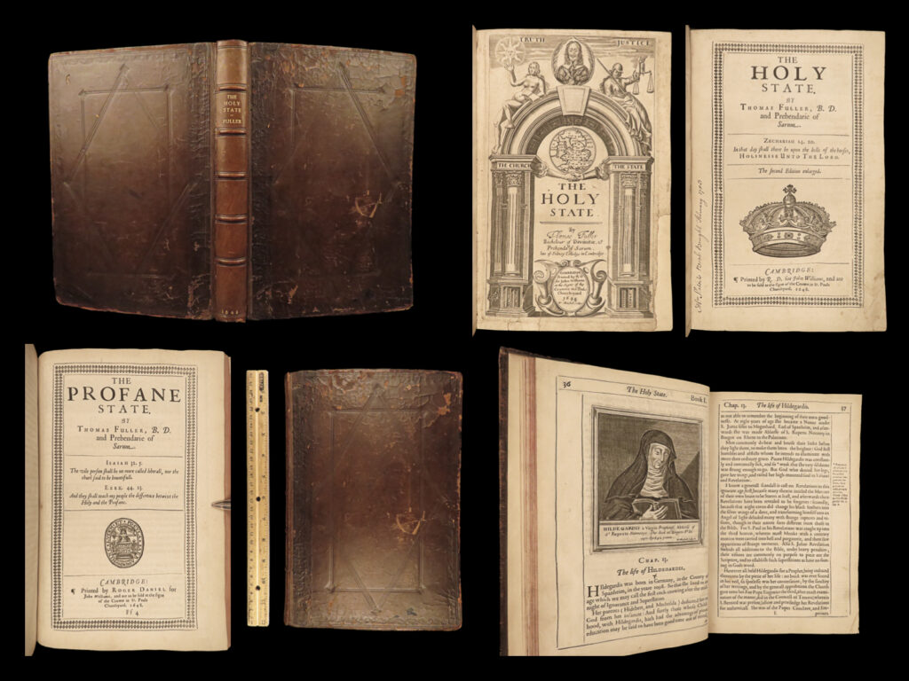 1648 thomas fuller holy vs profane state joan of arc witch endor paracelsus | ‘<em>the holy state and the profane state’</em> is a 17<sup>th</sup>-century book by english historian thomas fuller. Through maxims and short commentary, fuller describes the roles and life of every member of the holy state and the profane state (i. E. , good people vs. Bad people) – instruction on how to live a good life for wives, husbands, and children, physicians, merchants, notes on how to travel, service roles for bishops, and others. Fuller balances the roles of good living with those who live the ‘profane’ life – hypocrites, liars, atheists, tyrants, witches (including the witch of endor), and even comments on joan of arc as a villain!