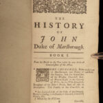 1741 MILITARY 1ed John Churchill Duke of Marlborough War of Spanish Succession