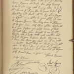 1861 American FAMED Documents Letters of Jefferson Washington Franklin Adams