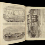 1863 CIVIL WAR Battle Fredericksburg Stonewall Jackson Illustrated London News