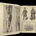 1863 CIVIL WAR Battle Fredericksburg Stonewall Jackson Illustrated London News