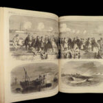 1863 CIVIL WAR Battle Fredericksburg Stonewall Jackson Illustrated London News