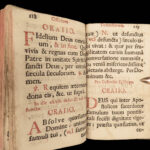 1727 Requiem Mass RARE Miniature Missa Defunctorum Catholic Music Chant Hymns