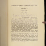 1927 Joseph Conrad 1ed Life & Letters Novels Poland Lord Jim FINE BINDING 2v