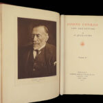 1927 Joseph Conrad 1ed Life & Letters Novels Poland Lord Jim FINE BINDING 2v