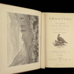 1886 Shooting Hunting GUNS Sports & Games Poachers Dog-Training Illustrated 2v
