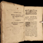 1630 Saint Ambrose Bishop of Milan Cologne Kinckius Bible Psalm 38 Philosophy