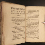 1630 Saint Ambrose Bishop of Milan Cologne Kinckius Bible Psalm 38 Philosophy