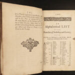 1730 Art of HERALDRY Emblems Illustrated Coats-of-Arms UNICORNS England Blome