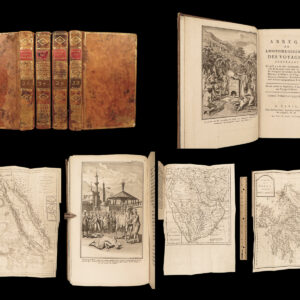 1798 VOYAGES Constantinople Arabia James Bruce Hottentots Africa Pococke MAPS