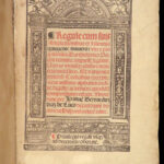 1528 RENAISSANCE LAW 1ed Socini & Bernal Luca SIGNED Inquisition Burgos SPAIN