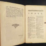 1765 Gardeners Kalendar PLANTS Botany Illustrated Flowers Miller English GARDENS