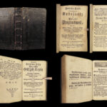 1774 CZECH BIBLE Devotional Prospěssná knjžka Prayers & Hymns Prague Republic