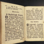 1774 CZECH BIBLE Devotional Prospěssná knjžka Prayers & Hymns Prague Republic