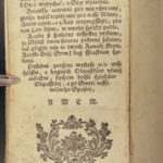 1774 CZECH BIBLE Devotional Prospěssná knjžka Prayers & Hymns Prague Republic