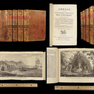 1780 Capt James Cook VOYAGES Carteret Byron Bougainville TAHITI Pacific Ocean 4v
