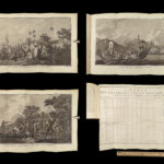 1780 Capt James Cook VOYAGES Carteret Byron Bougainville TAHITI Pacific Ocean 4v