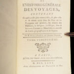 1780 Capt James Cook VOYAGES Carteret Byron Bougainville TAHITI Pacific Ocean 4v