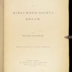 1874 EXQUISITE Shakespeare A Midsummer Night’s Dream Theatre Fredericks ART